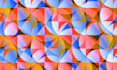 create a custom abstract marble agate pattern with animated video within 1 day