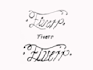 write anything in my tattoo style, and quick
