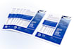 design a professional flyer or postcard