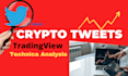 write crypto tweets and tradingview analysis chart