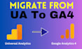 migrate universal analytics  to google analytics 4 or ua to ga4