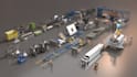 create realistic 3d industrial machinery models and functional animation
