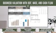 perform simple business valuation using dcf