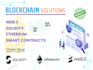 develop smart contract on ethereum, solana , polygon, uniswap, blockchain