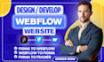do webflow design,psd to webflow,figma to webflow and webflow ecommerce website