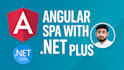 develop angular spa web application with dot net core