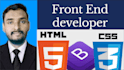 do front end, back end development in HTML, CSS, bootstrap