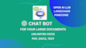 build ai chatbots for large docs by langchain and pinecone