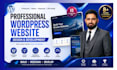 create clean and modern wordpress website design