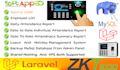 develop biometric fingerprint attendance system daily attendance, leave, holiday