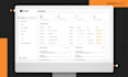 create insightful dashboard ui ux design for saas web app