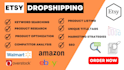 be your expert etsy dropshipping VA with SEO services