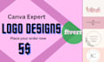 design logo on canva