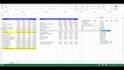 financial analysis in excel like ratio