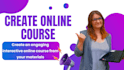create an online course from your pdf material