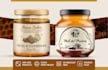 design hand drawn packaging jar jam honey for print