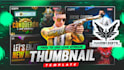 make a attractive pubg livestream thumbnail