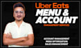 expert professional ubereats menu optimization