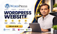 build or redesign a wordpress website with elementor
