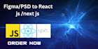 convert figma to react or next js or to HTML and bootstrap