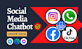 create chatbot for social media and website