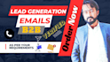 find email address, b2b, data collection, google map scraping