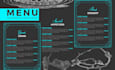 modern restaurant menu or food menu design