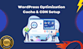 optimize cache and setup CDN for wordpress website