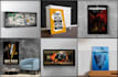 design custom canvas wall art, poster design high quality