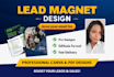 design high converting lead magnet pdfs ebooks and workbooks
