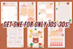 design custom planner, journal, calendar and habit tracker