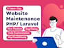fix bugs, modify and develop php laravel websites and API