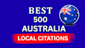 do australia local citations submission backlink for seo