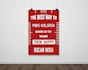 do minimalist typography poster and wall art design