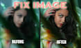 fast fix blurry photos, improve image quality, enhance