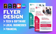 design startups, small businesses, automotive cars, and recreation flyers
