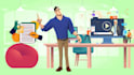 write explainer video script with free video plus voiceover