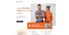 create a modern wordpress page