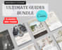 provide real estate guides template bundle in canva