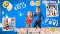 make your happy birthday wishing video with family photos