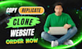 clone copy duplicate or replicate website design