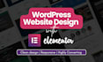 design wordpress website and landing pages with elementor pro