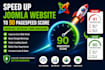speed up joomla website to 90 pagespeed score