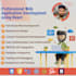 build full stack website development html css
