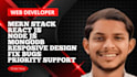 be your react js and node js developer