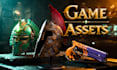 create 3d game assets, weapons and props with textures