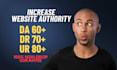 increase domain rating ahrefs DR domain authority da tf
