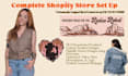 build a new shopify website for print on demand