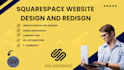 build and develop squarespace website design and redesign