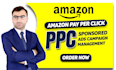create an amazon ads campaign or ppc campaign and handle amazon ppc management
